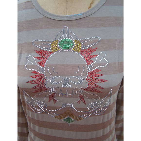 NEW size L 8-10 American Twist ladies long sleeve tee - Picture 9 of 10